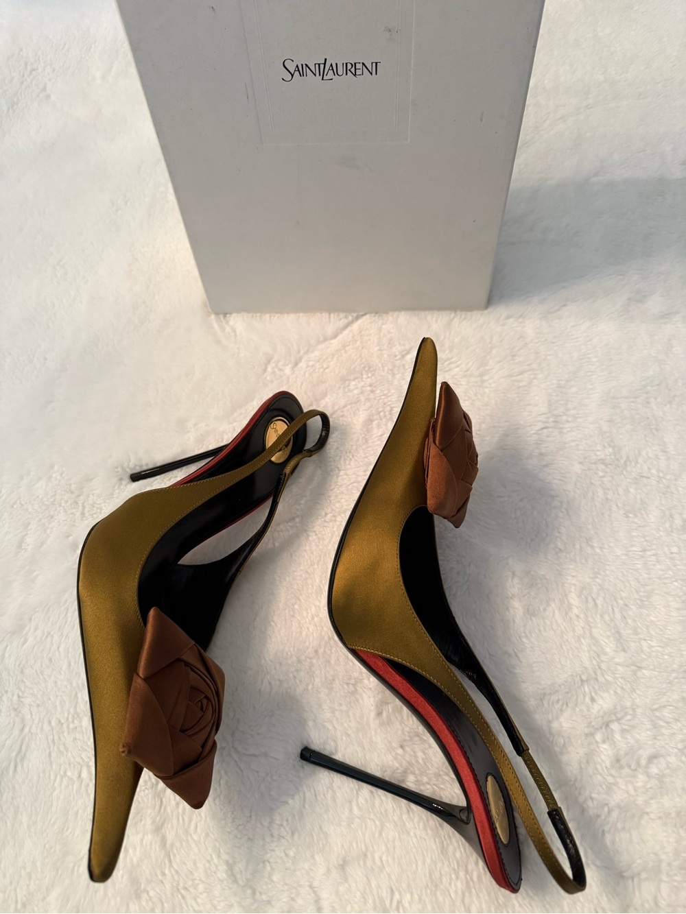 Saint Laurent Amalia Slingback Pump - Picture 5 of 8